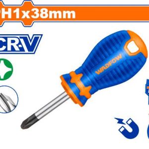 پیچ گوشتی چهار سو مچی وادفو دسته TPR سایز 38*5 کد WSD2211