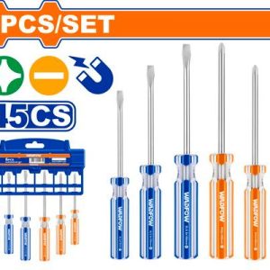 ست پیچگوشتی 6 عددی دسته کریستالی وادفو کد wss3206