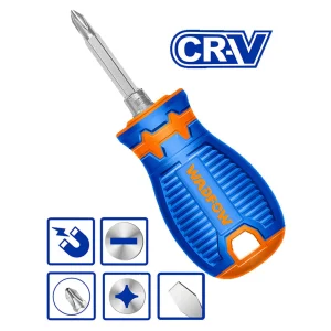 پیچ گوشتی مچی یکسر دو سو یکسر چهارسو وادفو دسته TPR کد Wss45m1