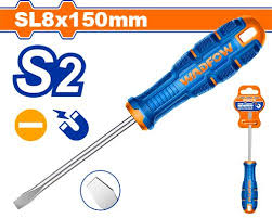 پیچ گوشتی دوسو  وادفو دسته TPR سایز 150*8 کد WSD1286