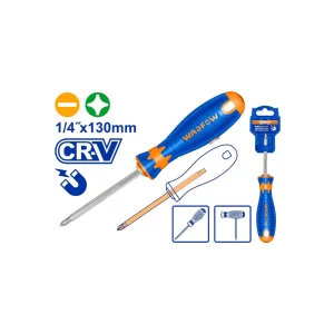 پیچ گوشتی یکسر دوسو یکسر چهار سو دسته TPR وادفو کد WSS45m3