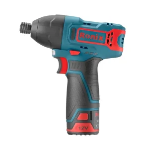 کیت پیچ گوشتی چکشی شارژی 12 ولت رونیکس کد 8104k