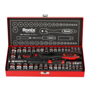 مجموعه بکس 40 عددی 3/8 اینچ دسته TPR رونیکس کد RH-2640