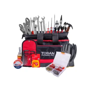 کیت ابزار ۴۱ پارچه توسن مدل T3500K با جنس برزنت