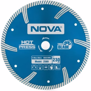 صفحه گرانیت بر توربو الماسه 230 میلیمتری نووا مدل 2569